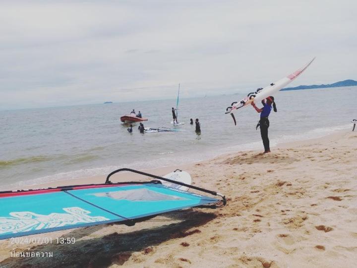 2 ห้องนอน 2 ห้องน้ำ Seaview Jomtien ชั้น18 Apartment Exterior photo